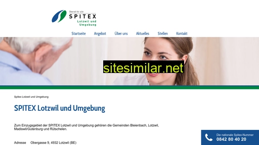 spitexlotzwil.ch alternative sites