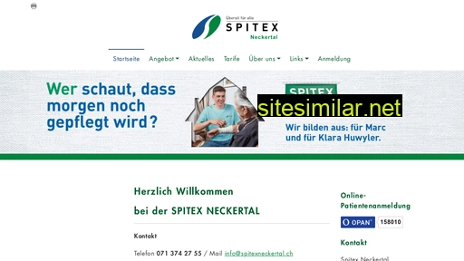 spitexneckertal.ch alternative sites