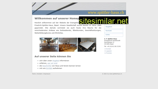 spittlerhaus.ch alternative sites