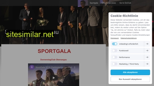sportgala.ch alternative sites