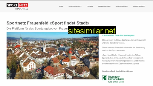 Sportnetz-frauenfeld similar sites