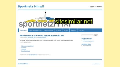Sportnetzhinwil similar sites