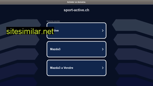 sport-active.ch alternative sites