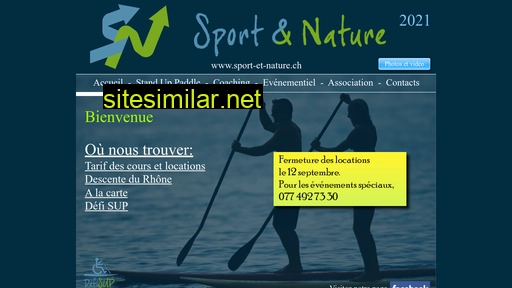 sport-et-nature.ch alternative sites