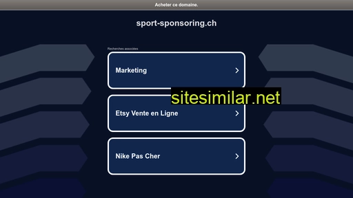 Sport-sponsoring similar sites