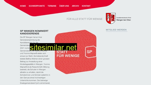 sp-wangen.ch alternative sites