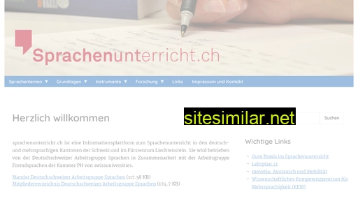 sprachenunterricht.ch alternative sites