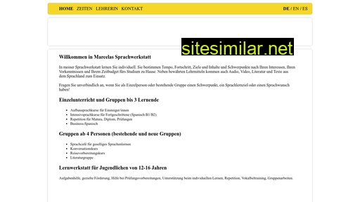sprachwerkstatt-marcela.ch alternative sites