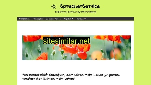 sprecherservice.ch alternative sites