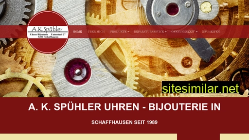 spuehler-uhren.ch alternative sites