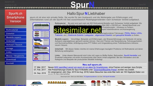 spurn.ch alternative sites