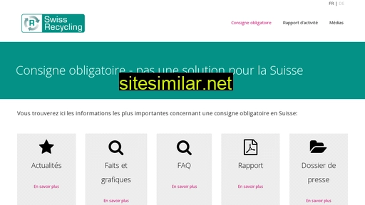 sr-rapport.ch alternative sites