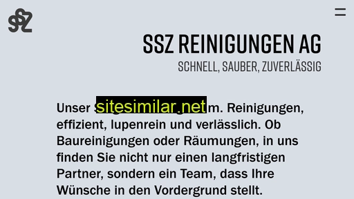 ssz-reinigungen.ch alternative sites