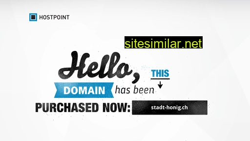 stadt-honig.ch alternative sites