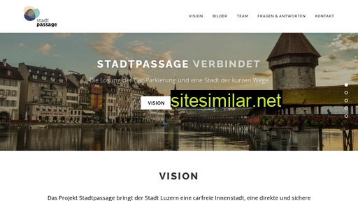 stadtpassage.ch alternative sites