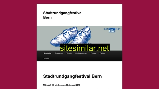 stadtrundgangfestival.ch alternative sites