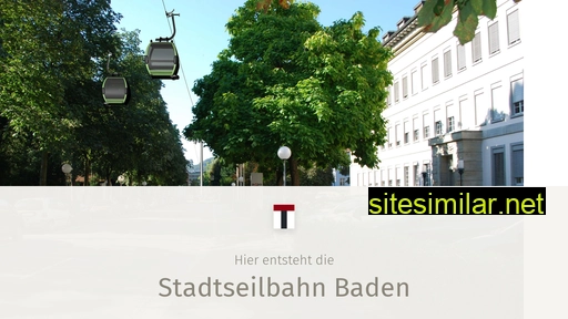 Stadtseilbahn-baden similar sites