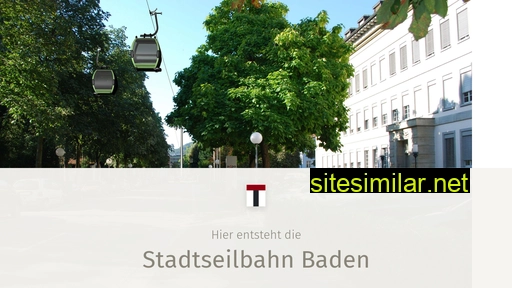 stadtseilbahnbaden.ch alternative sites