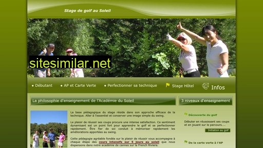 stage-golf.ch alternative sites
