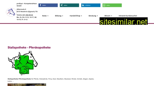 stallapotheke.ch alternative sites