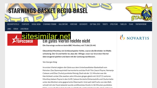 starwingsbasket.ch alternative sites