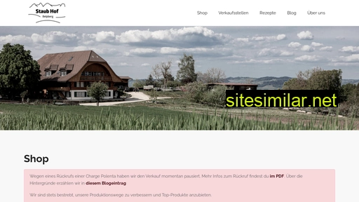 staubhof.ch alternative sites