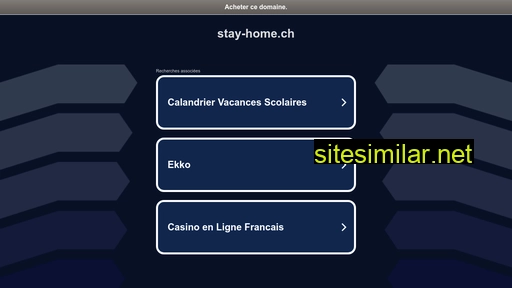 stay-home.ch alternative sites