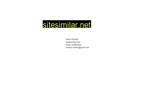 stefan-friedrich.ch alternative sites