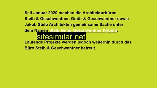 steibgeschwentner.ch alternative sites
