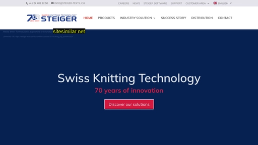 steiger-textil.ch alternative sites