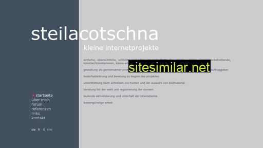steilacotschna.ch alternative sites