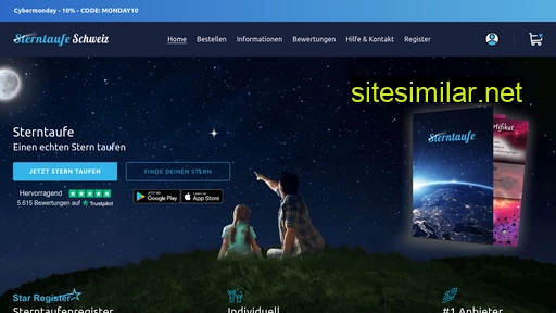 sterntaufe-schweiz.ch alternative sites