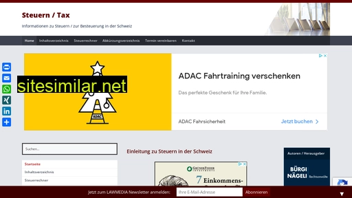 steuern-tax.ch alternative sites