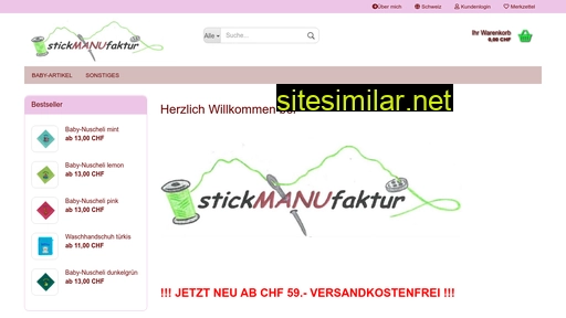stickmanufaktur.ch alternative sites