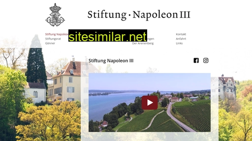 stiftungnapoleon.ch alternative sites
