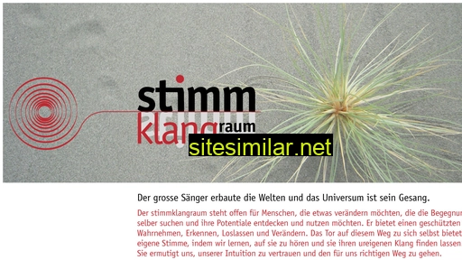 stimmklangraum.ch alternative sites