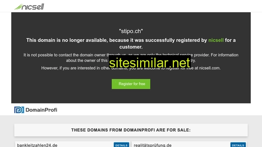 stipo.ch alternative sites