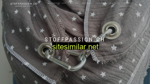 stoffpassion.ch alternative sites