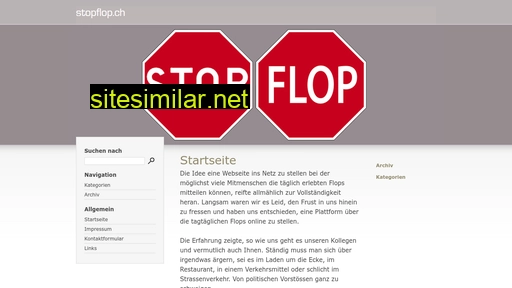 stopflop.ch alternative sites