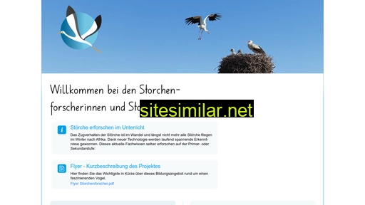 storchenforscherinnen.ch alternative sites