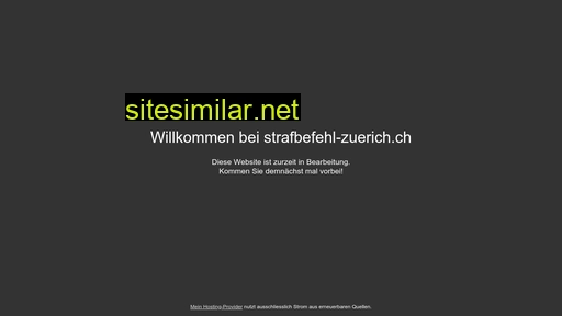 strafbefehl-zuerich.ch alternative sites