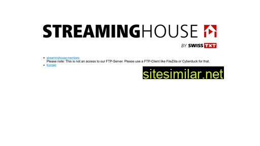 streaminghouse.ch alternative sites