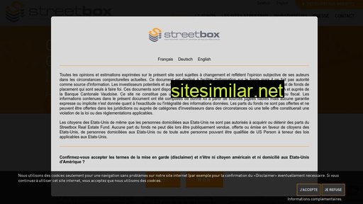 streetbox-fund.ch alternative sites