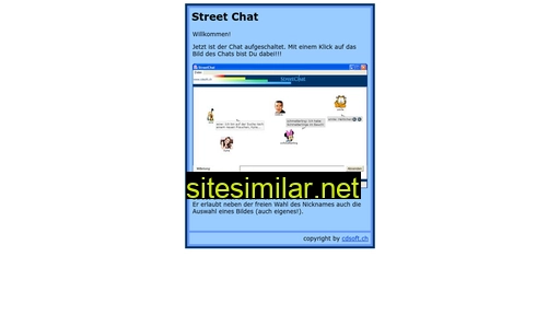 streetchat.ch alternative sites
