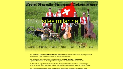 Streichmusikedelweiss similar sites