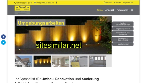 streuli-bau.ch alternative sites