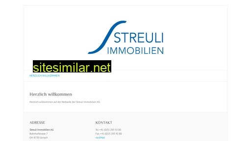 streuli-immo.ch alternative sites