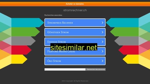 stromrechner.ch alternative sites
