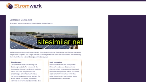 stromwerk.ch alternative sites