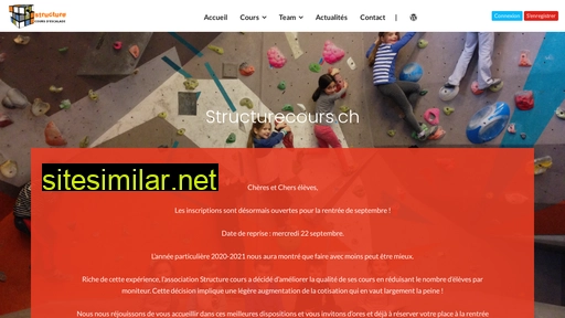 structurecours.ch alternative sites
